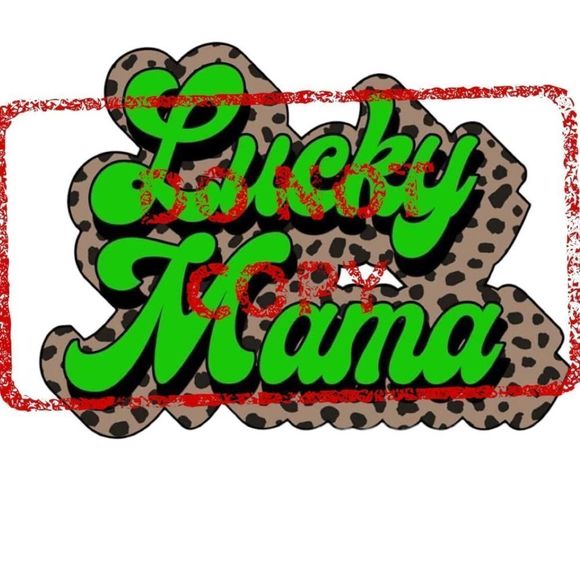 Lucky Mama Animal Print Sublimation Transfer - Picture 1 of 1